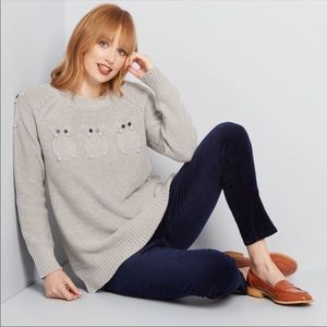 Modcloth Critter Credibility Mouse Sweater